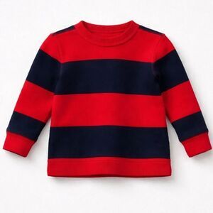 Baby GAP Navy and red striped sweatshirt 18-24 months